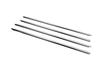 External Edging of Glasses (4 Pcs, Stainless Steel) for Renault Symbol 2008-2013