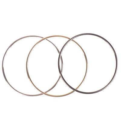 150 mm in metallo solido O-ring maniglia borsa cinturino in metallo sostituzione borsa bagaglio fai da te