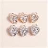 10pcs Cute Animal Charms Crystal Owl Pendants for Jewelry Making DIY Necklace Earrings Bracelet Accessories Supplies