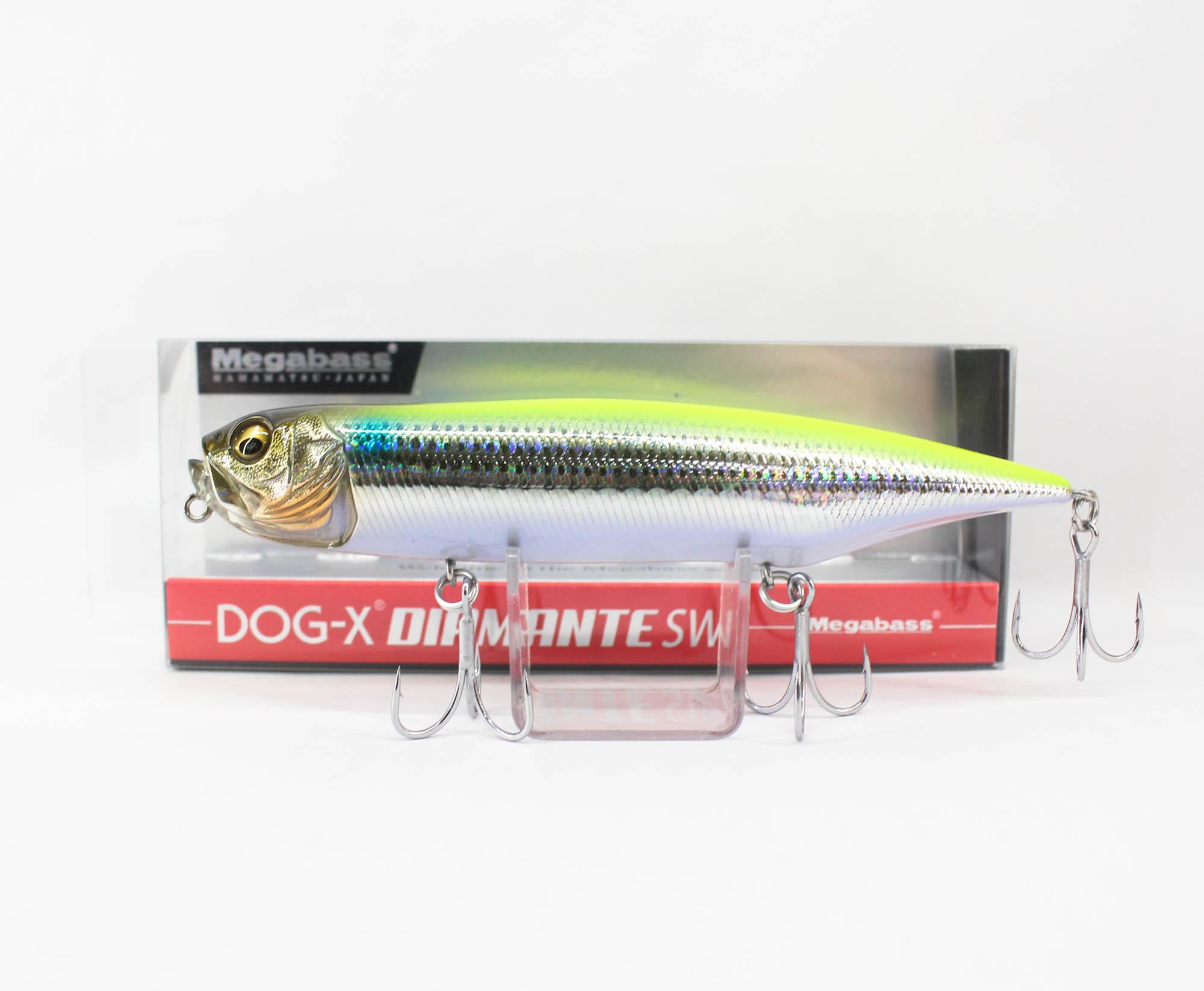 

Плавающая приманка Megabass Dog X Diamante SW Rattle GG Chart Назад Bora (2544)