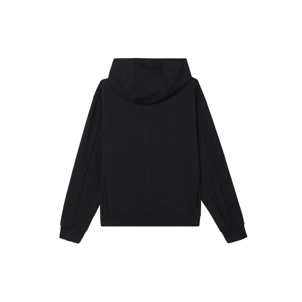 Nike Felpa con cappuccio pullover Dri-Fit Court Heritage Pile Uomo Nero DA5712-010