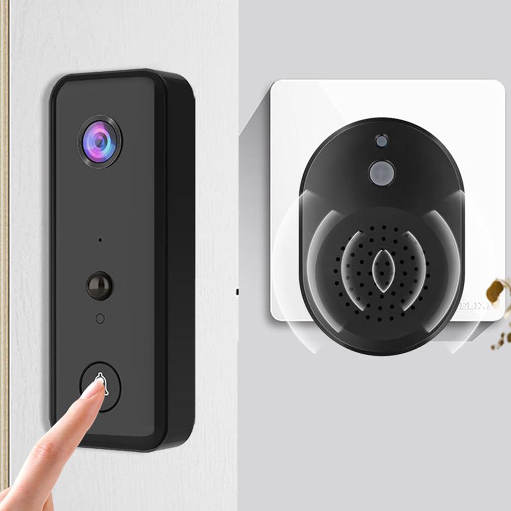 Doorbell with Camera 2-Way Audio Wireless Video Doorbell PIR Motion Detection for Home Wireless Doorbell Ring Doorbell Door Bell
