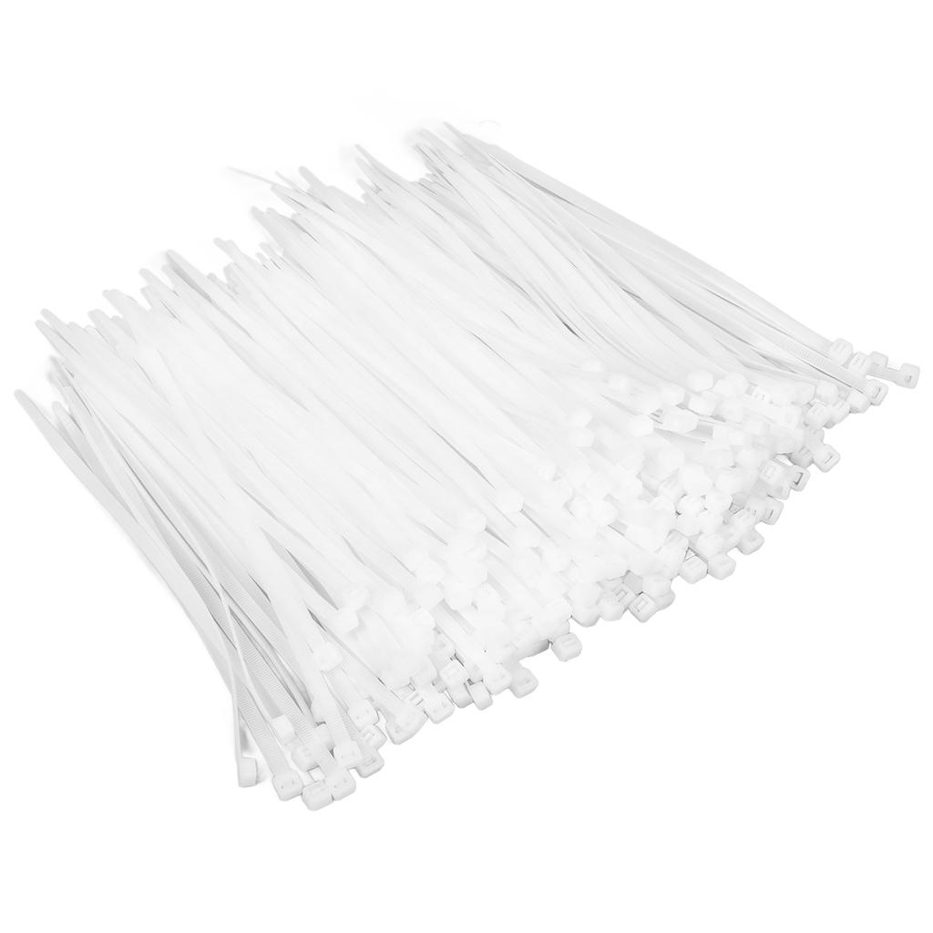 250 Stück Kabelbinder Nylon Witterungsbeständig Selbstsichernd Drahtbinder für Zuhause Büro 120 lbs