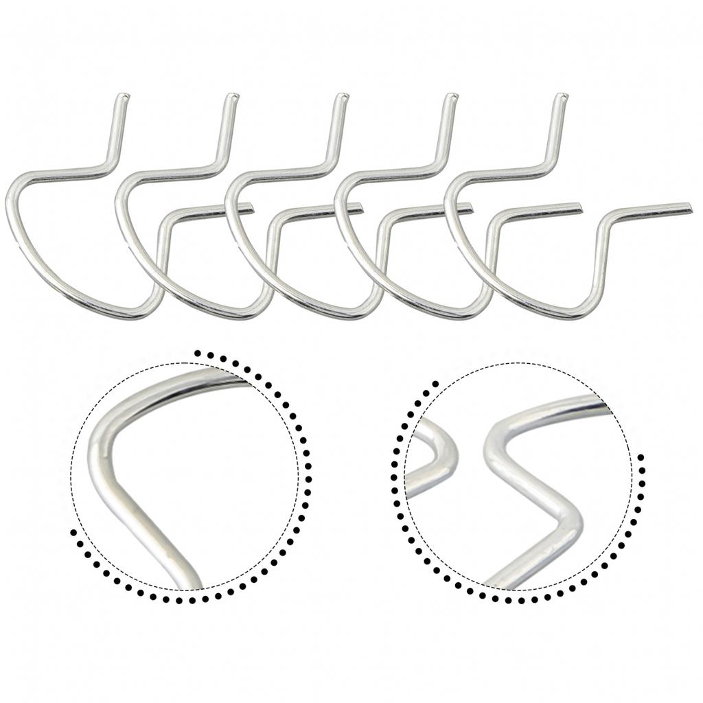 Crank Retainer Door Handle Wind Horseshoe Clip Set Front Plastic Sliver