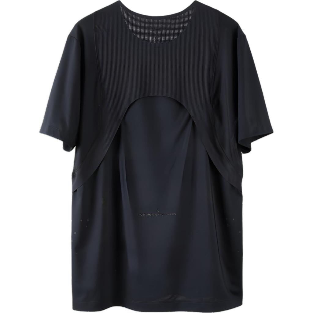 On X Post Archive Facti Current Form 1.0 Pullover Round Neck Short Sleeve T-Shirt Men T-Shirt Black 1UE10100553