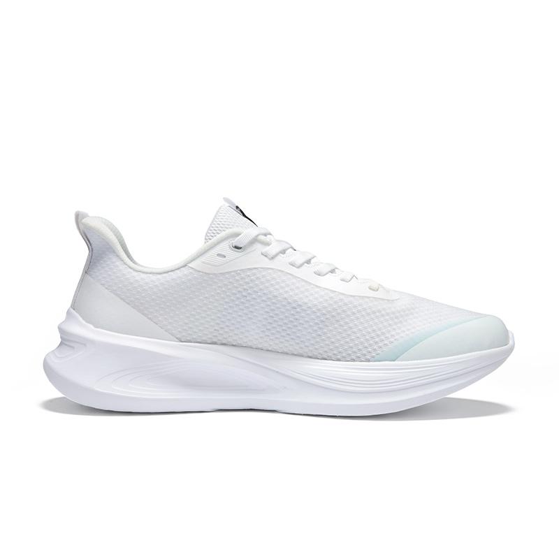 Hongxing Erke Comfortable Trendy Versatile Shock Absorbing Breathable Lightweight Low Top Casual Running Shoes Men Sneaker White Green 51125203467-001