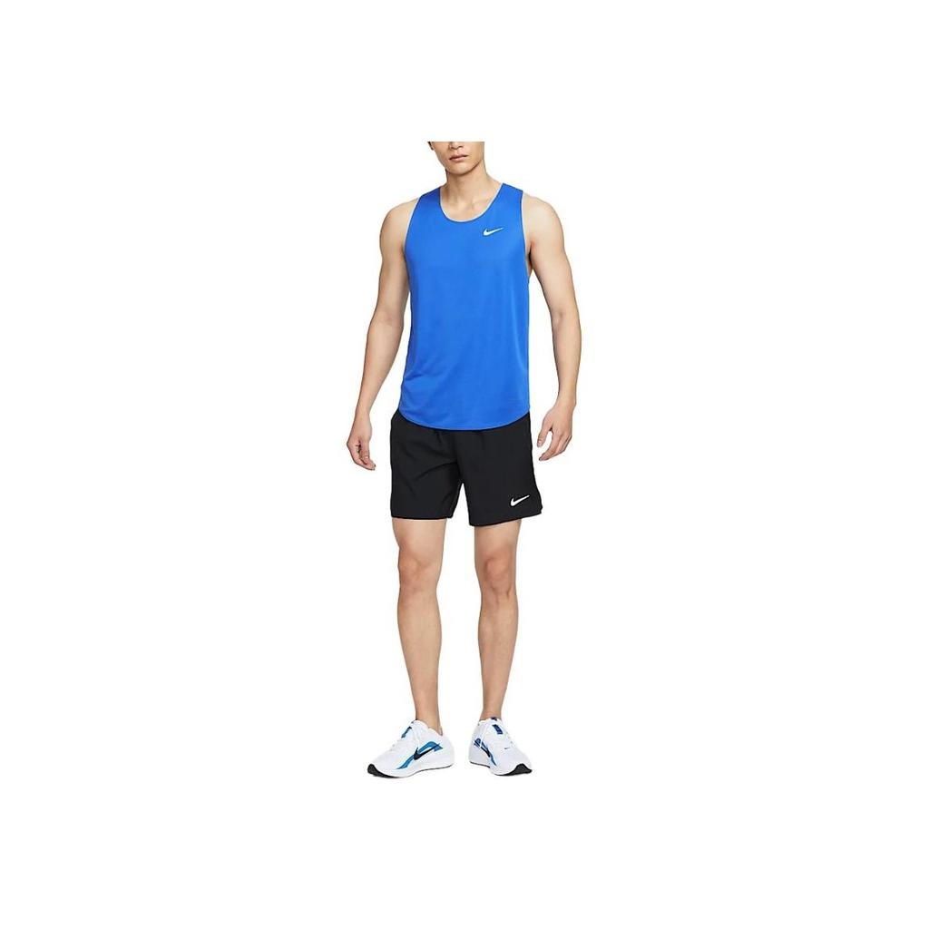 Nike Dri-Fit Quick-Dry Comfortable Versatile Tank Top Men Tops Royal-Blue IB8747-450