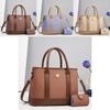 And Sophisticated Contemporary Womens Handbag Set With Stylish Zippered Pockets