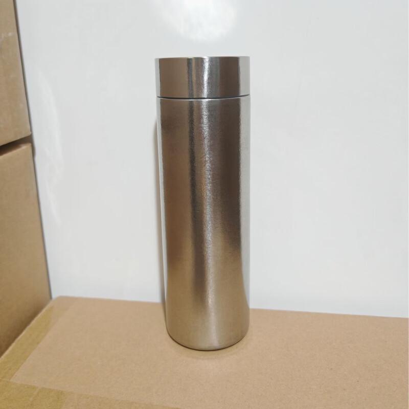 MRSIKEY Portable Titanium Insulated Bottle with Tea Infuser