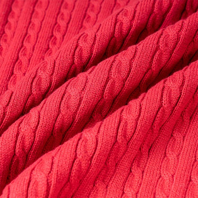 Polo Ralph Lauren Solid Color Single-Breasted Round Neck Cardigan Long Sleeve Kids sweaters Red 313919829-003