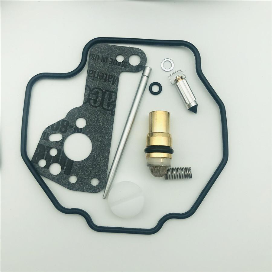2Sets For 1990-2000 Yamaha XV535 VIRAGO Carburetor Repair Kit + Plunger + Piston