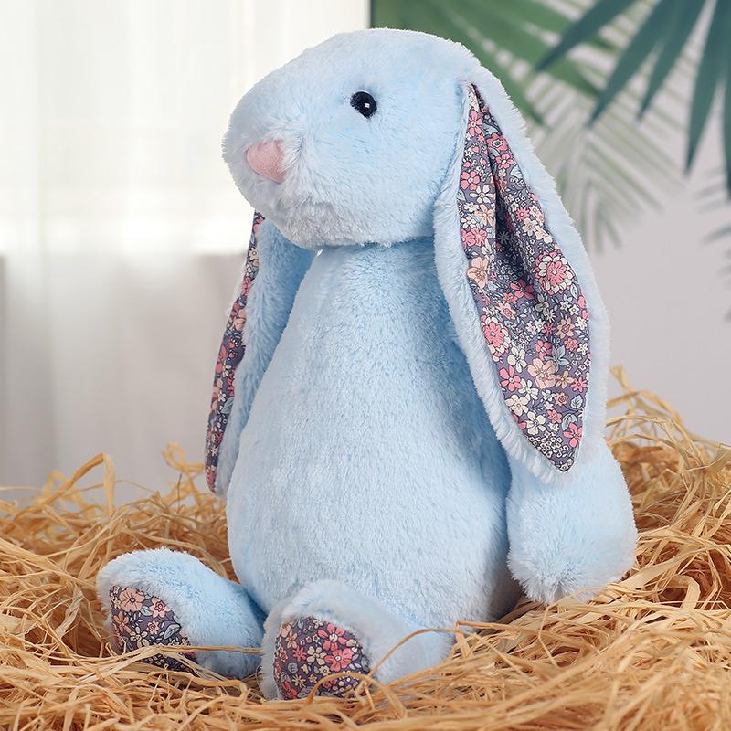Hot Selling Soft Long Ears Rabbit Doll Normal Ears Rabbit Plush Toy Bunny Doll Bonnie Rabbit