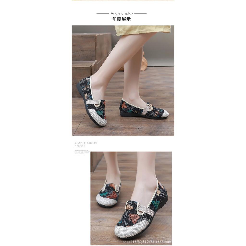 Ladies' Summer Casual Shoes, Fashionable, Non Slip, Breathable, Comfortable Soft Soled Women's Shoes