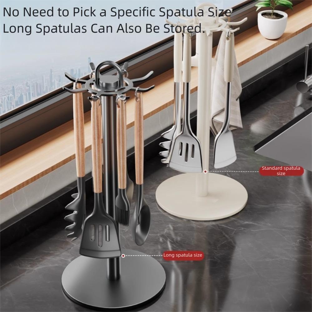 Beweglicher Aufbewahrungshalter Tragbarer Küchenutensilienständer Küchenorganisator