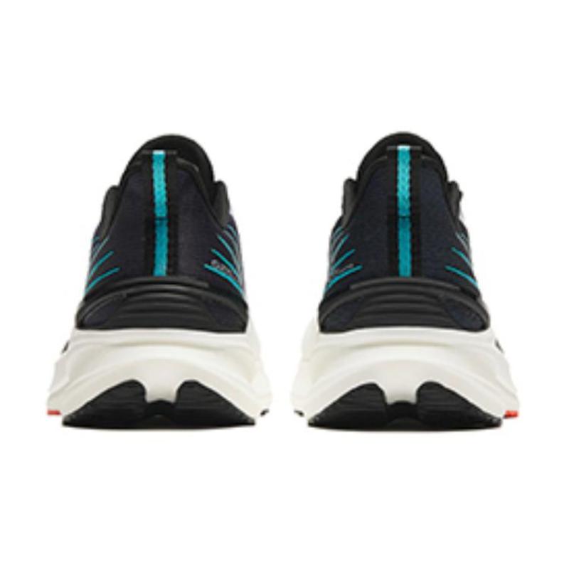 Anta Running Collection Anti-Slip Wear-Resistant Low-Top Running Shoes Men's White Black Cyan Sneakers 112425585-3