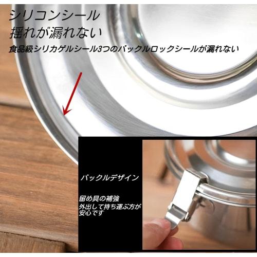 Stainless Steel Bento Box, Food Storage Container, 650ml/1000ml/1600ml, Kimchi Storage Container, Odor Prevention, Sealing Ring, Airtight, Can be Used