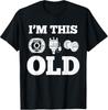 I'm This Old Funny Classic Car Parts Mechanic Vintage Auto T-Shirt