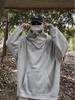 Men's High-Neck Embroidered Hoodie: Socially Anxious Ninja Style for Autumn/Winter