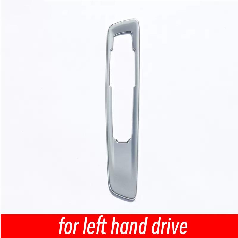 

ABS хромированный автомобильный центр, кнопка переключения режима, декоративная рамка, наклейки для BMW X5 X6 F15 F16 2014-2018, интерьер siver for left