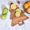 Cartoon Fruit Board Acacia Wood Cutting Board 35*18*1.5 Acacia Wood Cutting Board Food Preparation Christmas Tree Shape