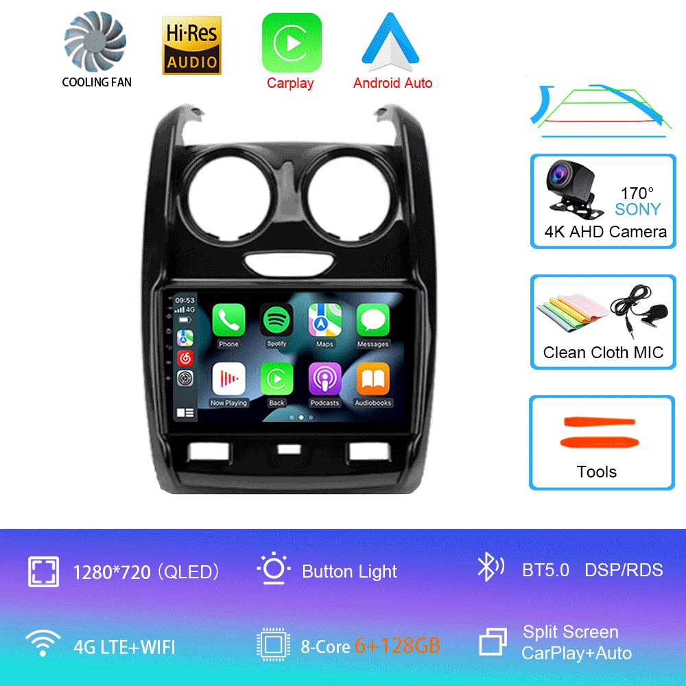 Android 14 Car Radio For Renault Duster 2015 - 2021 For LADA Largus 2021 Multimedia Video Player Navigation Stereo GPS