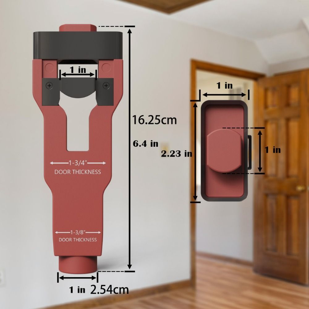 Holzbearbeitung Türriegel Zapfenlochwerkzeug Zapfenlochbearbeitung Anreißwerkzeug Tischlerprojekte