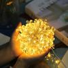 Outdoor Garden Sakura Flower Solar Lamp 10/20/50LED String Fairy Lights Solar Garlands Garden Christmas Courtyard Decor