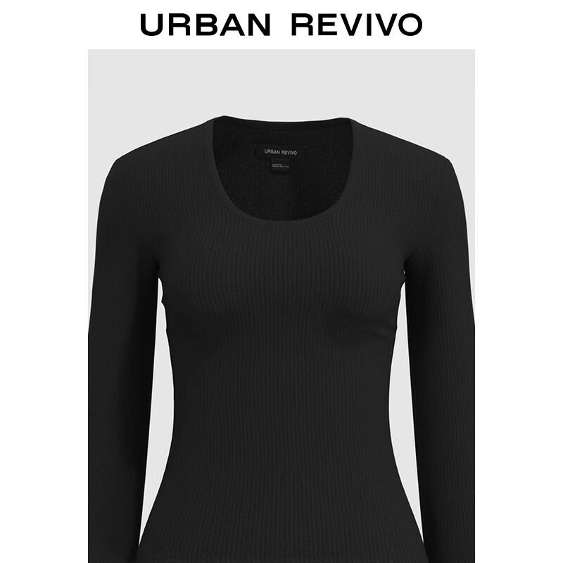 UR Women's Fall 2024 Basic Long-Sleeve Knit Top