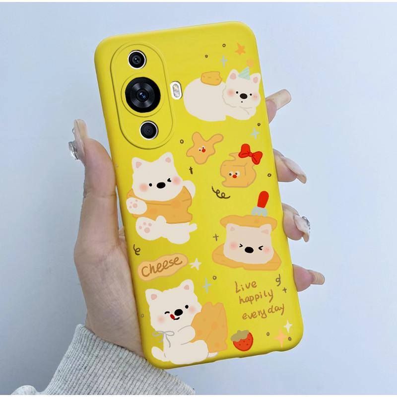 For Huawei Nova 12s Case Soft Silicone TPU Cute Panda Astronaut Cover for Huawei Nova 11 Pro Ultra Nova12S FOA-LX9 Coque Fundas