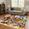 3D Cartoon Digimon Adventure Angemon Living Room Non Slip Area Rug Soft Carpet for Bedroom Sofa,Easy Clean Home Doormat Playmat