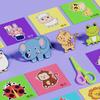 Non-Toxic 96Pcs Colorful Paper-Cutting Art Craft Kit Safe Scissors Creativity Gift