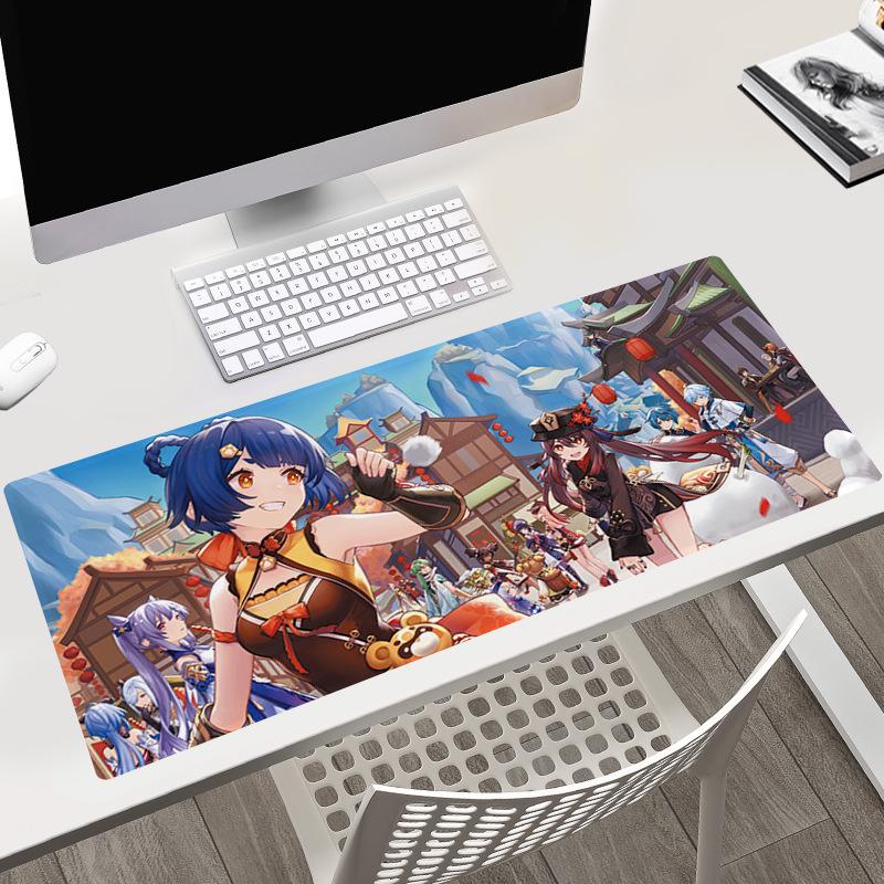 Genshin Impact Large Anime Gaming Mouse Desk Pad