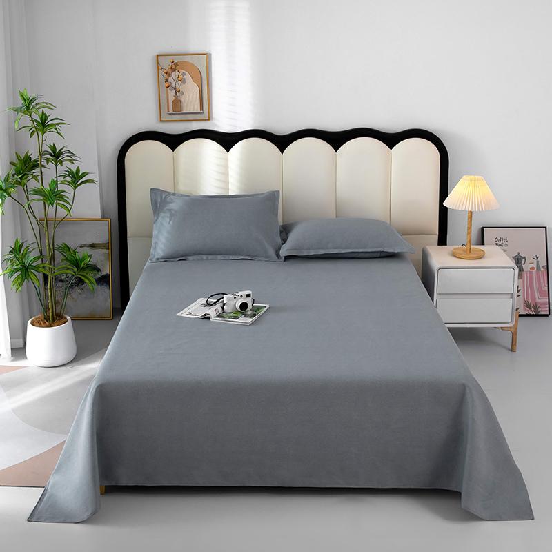 1pc Cotton Thick Bed Sheet Flower Series Double Top King Sheets for Girls Boys Kids Single Queen King Size Bed Linen