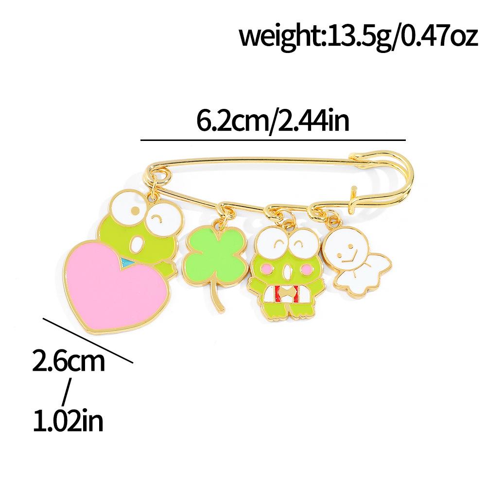 

Japanese cartoon creative cute Sanrio metal pin Yugui dog Pacha dog Melody alloy brooch