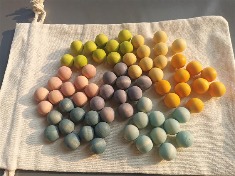 High Quality Rainbow Music Sounding Trees Wooden Petals Assembly and Marble Run Balls Tracking Kids Educational Toys