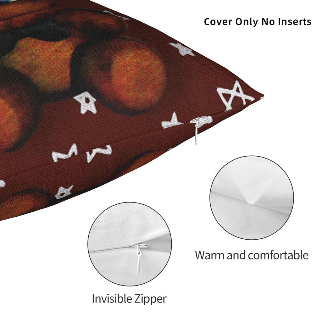 FNAF At Freddys Kissenbezüge Stuff Bedruckte Kissenbezüge Dekorationen Kissenhülle Abdeckung Sofa Multi Größe