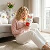 Easter Hug-the-Heart Bunny Plush Toy