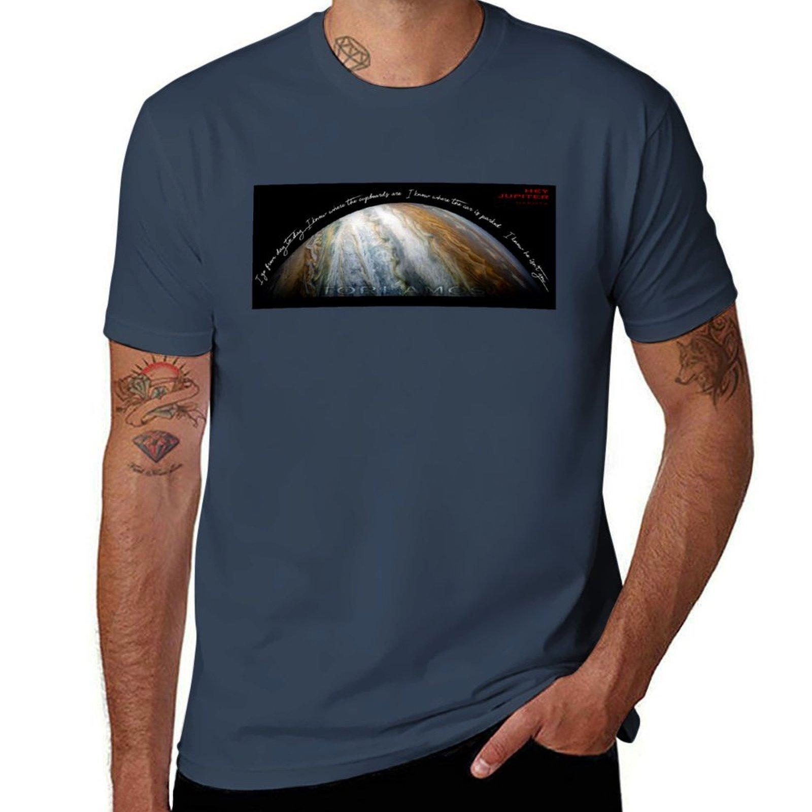 Tori Amos Hey Jupiter Dakota TShirt Simple Casual Short Sleeve Cotton TShirt S
