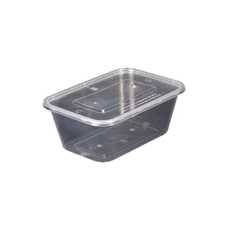 Disposable Transparent Plastic Takeout Food Containers