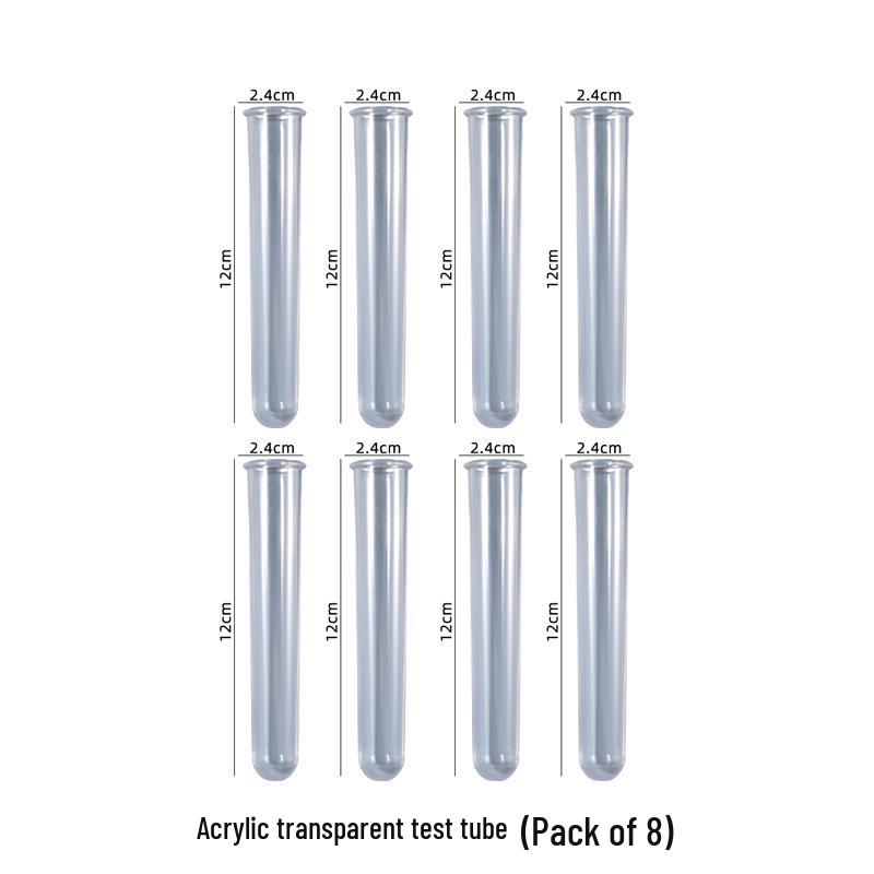 Mohn Kristall Epoxidharzform für unregelmäßige Reagenzglastopf - DIY Hydroponikpflanzen Silikonform