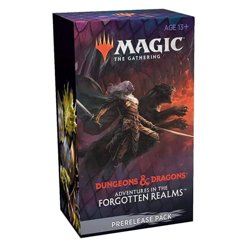 MTG Dungeons & Dragons Adventure In the Forgotten Realms Prerelease Kit - 6 Draft Boosters with Dice Promo