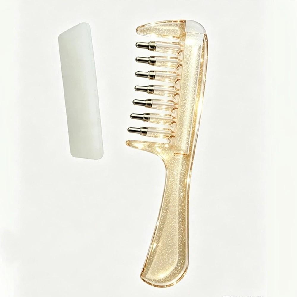 Wide-tooth Massage Guide Liquid Comb Anti-Static Hair Oil Comb Scalp Massage Comb Mother's Day