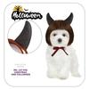 Adorable Pet Costume Accessory Set With Horned Headband And Cute Wig Parties For