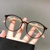 Unisex Small Round Frame Myopia Glasses Minus Glasses Frame with Degree Women Nearsighted Eyewear 0 -1.0 1.5 2.0 2.5 To -6.0