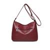 Soft PU Leather Women Tote Bag Large Capacity Faux Cowhide Leather Fashionable Shoulder Crossbody Bag for Women