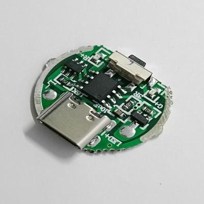Dc 3.2-4.2V Two-Speed Drive Board Flashlight Drive Accessories Circuit Board Switch Charging Integrated Board