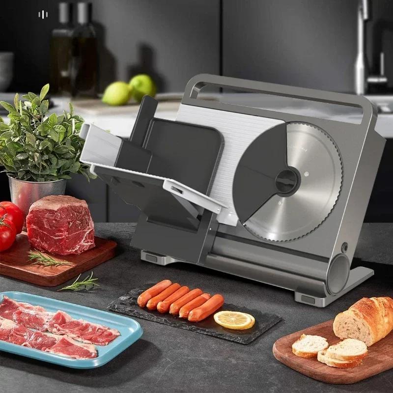 New Foldable Multi functional Slicer for Home Use Manual Slicer Beef Chop Beef Roll Bread Bar Fruit Slicer