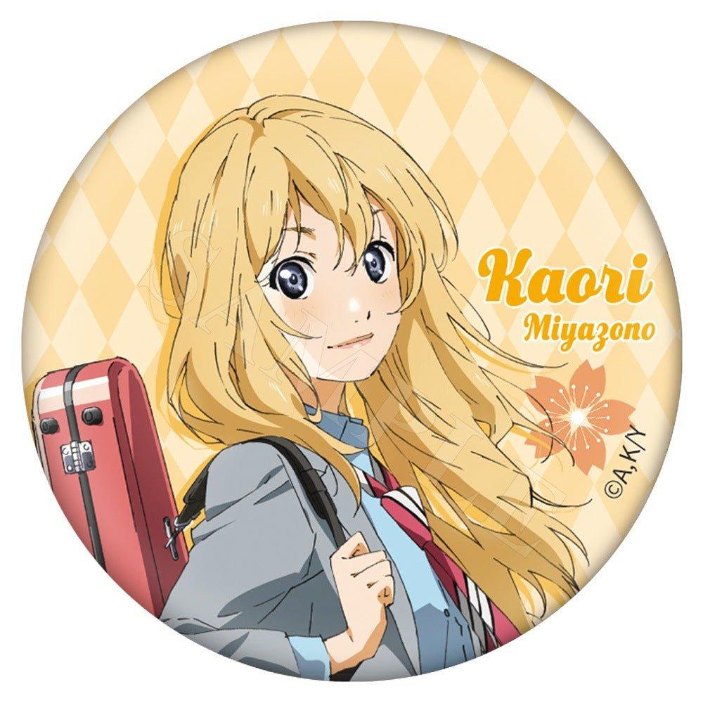 Your Lie in April | Miyazono Kaori Badge Set Miyazono Kaori