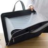 Office Canvas&leather Folder 12 Layers Expanding Wallet Document Organizer File Folde A4 36x28cm Lar