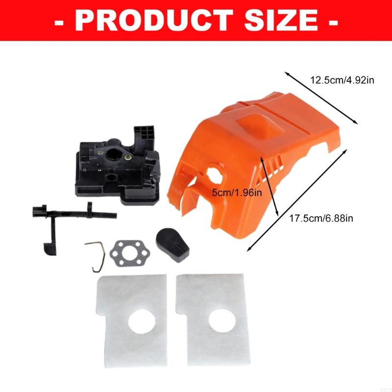 Chainsaw Accessory Set 11301404709 Air Filter Buffer And Extension Shaft For 017 018 MS170 MS180 Smooth Operation M4YD